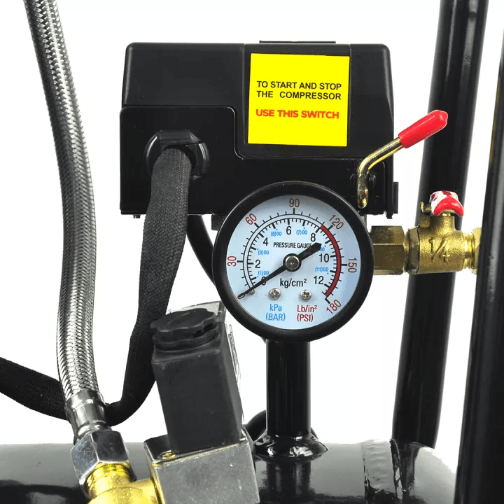 Greenfield GAC30-D 1 HP Oil-Less Air Compressor with Direct Heat Sink 30L Cap 750W - KHM Megatools Corp. Greenfield GAC30-D 1 HP Oil-Less Air Compressor with Direct Heat Sink 30L Cap 750W - KHM Megatools Corp.